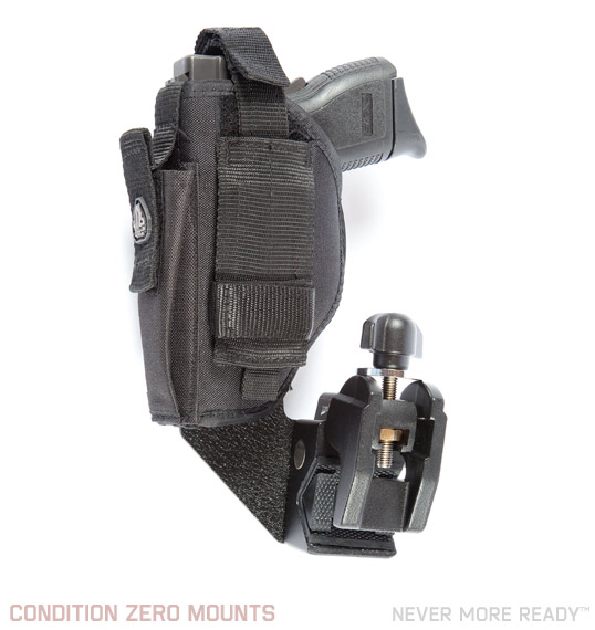 Condition Zero C0CLMP Universal Hand Gun Pistol Firearm Clamp Mount