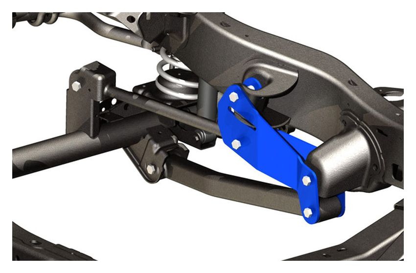 Rough Country Front Control Arm Drop Bracket Kit Jeep Wrangler JK 4WD